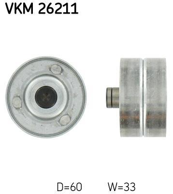 Polea inversión/guía, correa distribución SKF ref. VKM 26211